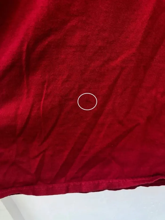 Gildan T-shirt Versity Caney Valey Bullpups red Mens L - photo numéro 4