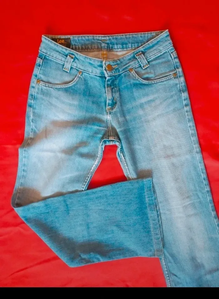 Jean usé vintage taille 36 lee cooper - photo numéro 5