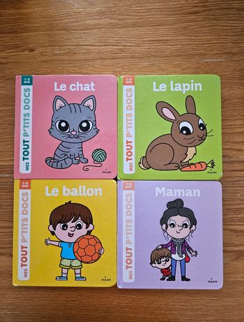 4 livres mes tout p'tits docs