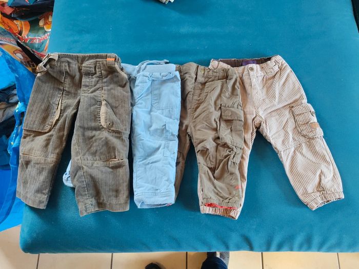 4 pantalons