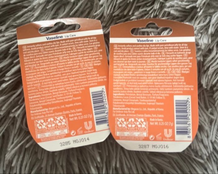Vaseline Lot de 2 Baumes à lèvres beurre de cacao de 7g - photo numéro 2