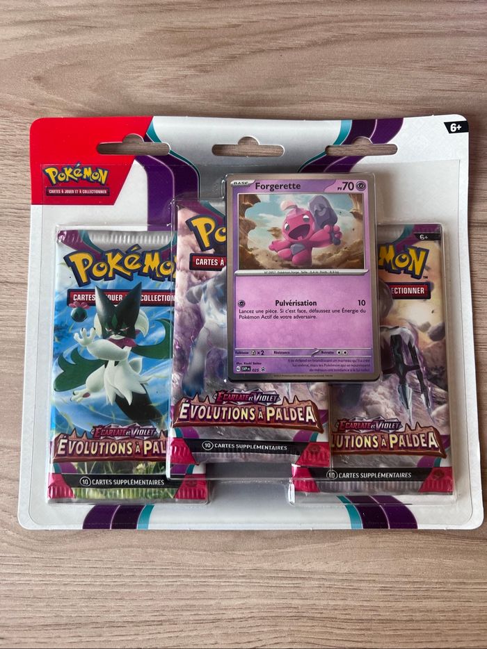 Tripack Pokémon EV02 Évolutions à Paldea