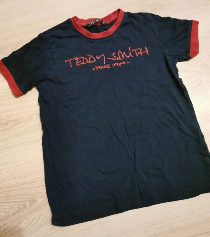 Tee shirt teddy Smith taille 10 ans - photo numéro 2