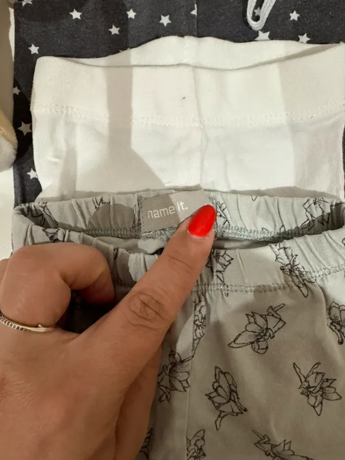 Lot pantalons bébé 1 mois - 56 - photo numéro 4