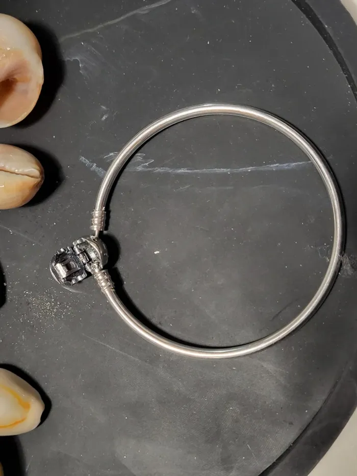 Bracelet Taille 19 en argent S925 pour charms - photo numéro 3