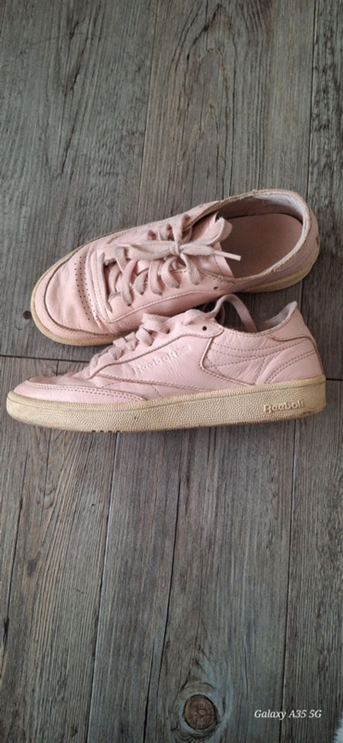 Basket rose Reebok