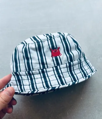 Bob chapeau à rayures bébé crabe Sergent Major neuf