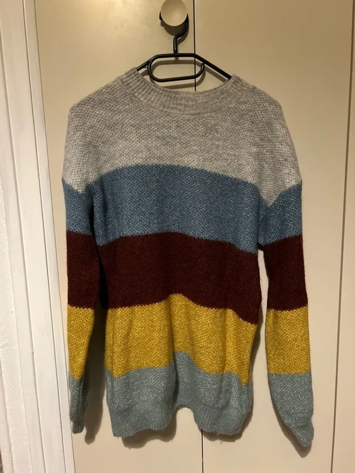 Pull camaïeu