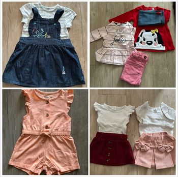 Lots de tenue bébé fille