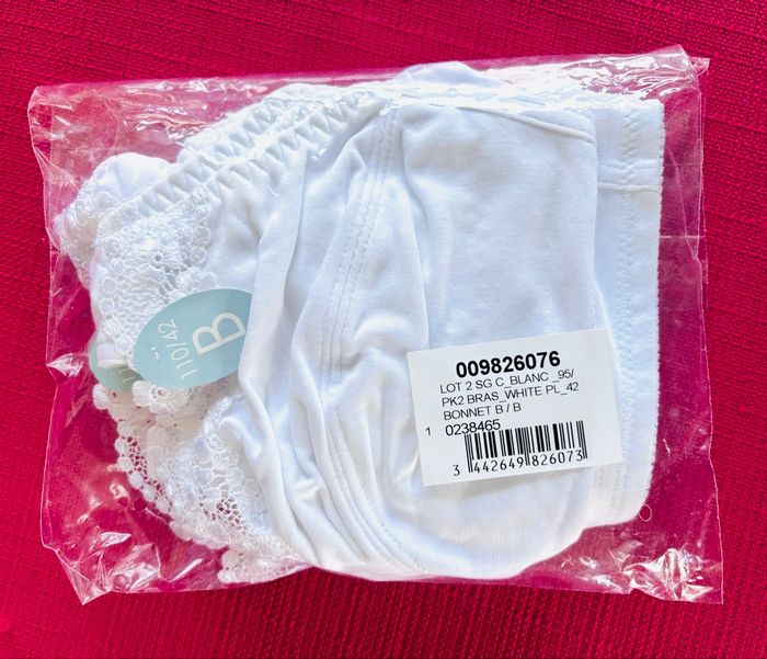 Pack 2 soutiens-gorge Damart Taille 110B (42B) - photo numéro 7
