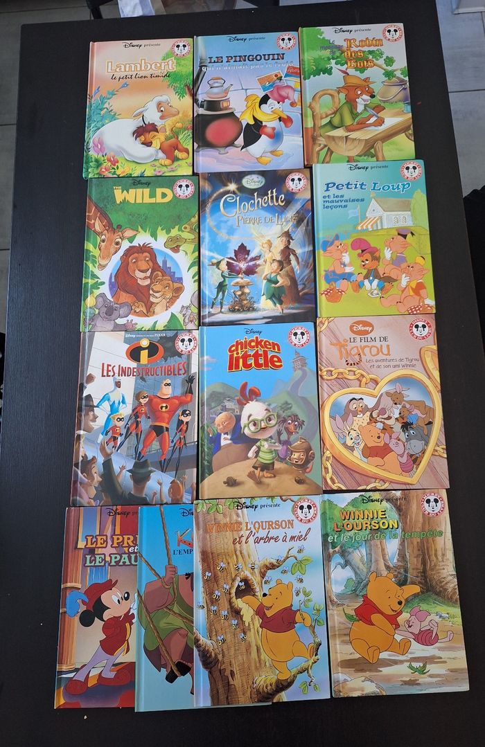 Livre disney lot