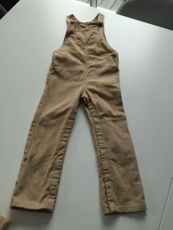 Salopette beige