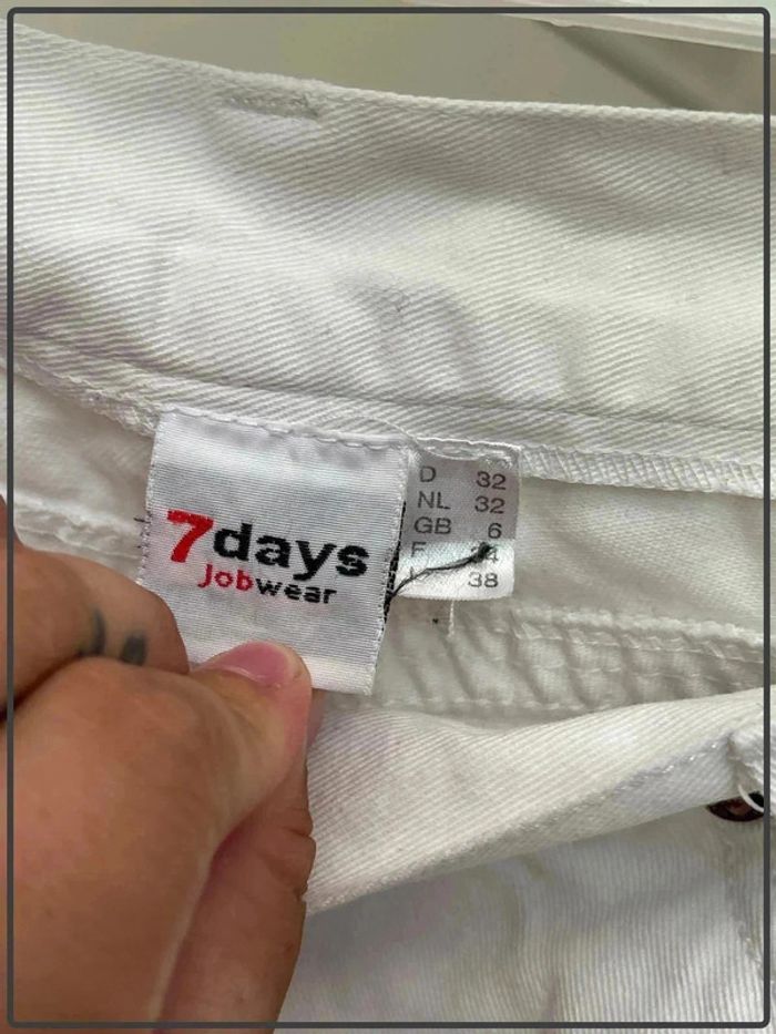 Jeans taille 32 = 12ans marque 7days jobwear - photo numéro 5