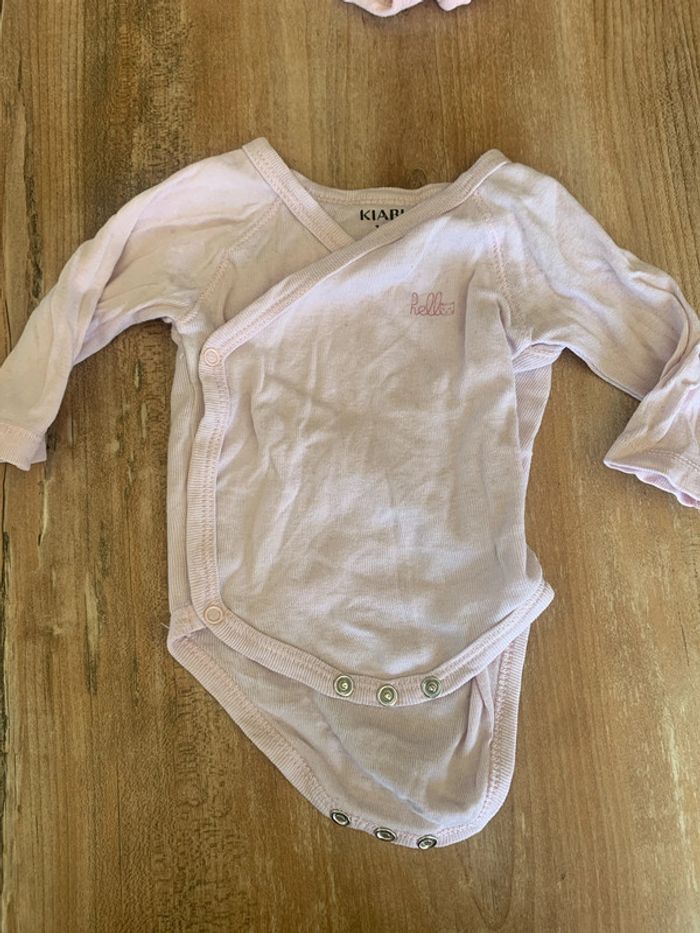 Lot de 7 bodys fille 1 mois - photo numéro 4