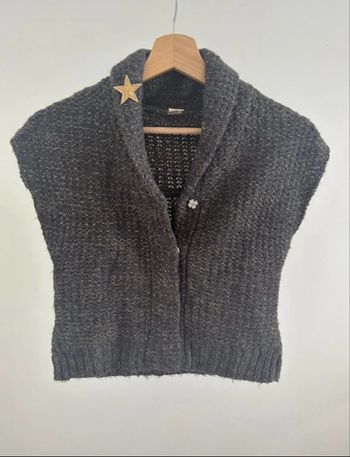 Gilet sans manches bleu marine 