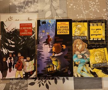 Lot de 3 livres 9/10 ans