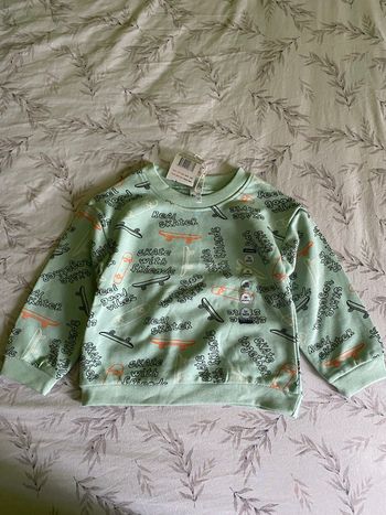 Sweat à motifs garçon, taille 36 mois