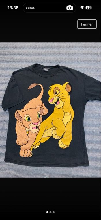 Teeshirt le roi lion
