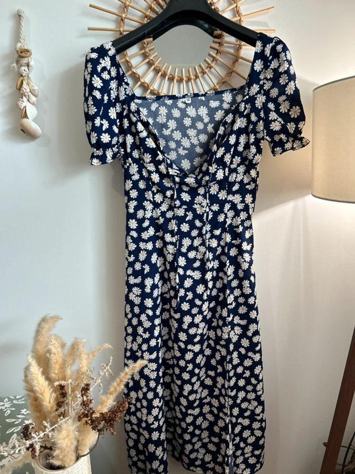 Robe longue à fleurs Mango - photo numéro 2