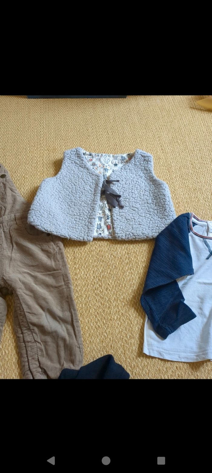 Lot de 8 vêtements automne/hiver garçon 18 mois - photo numéro 5