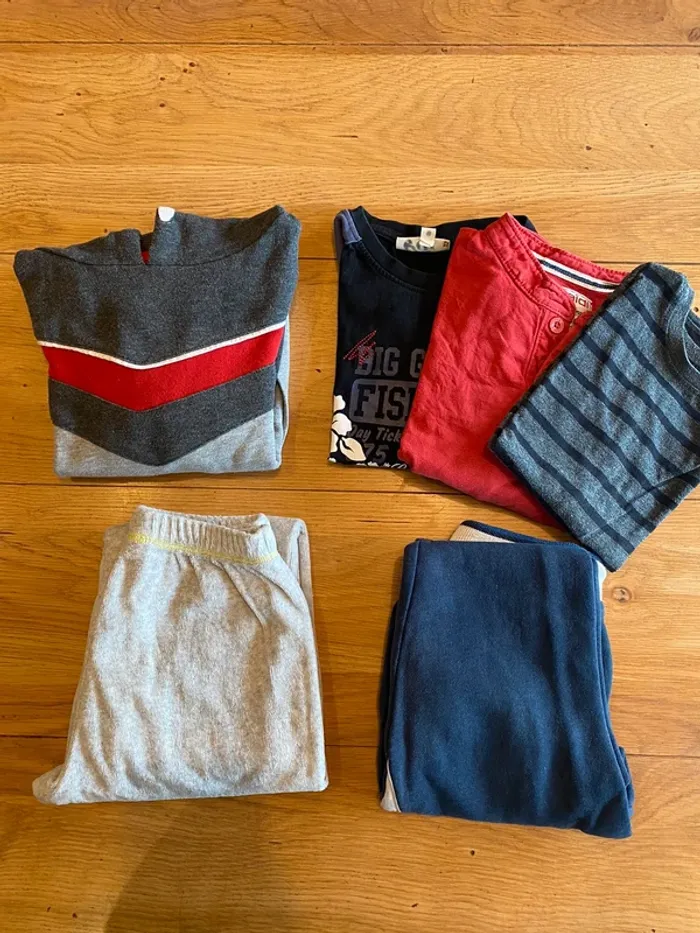 Lot de vêtements garçon 5 ans