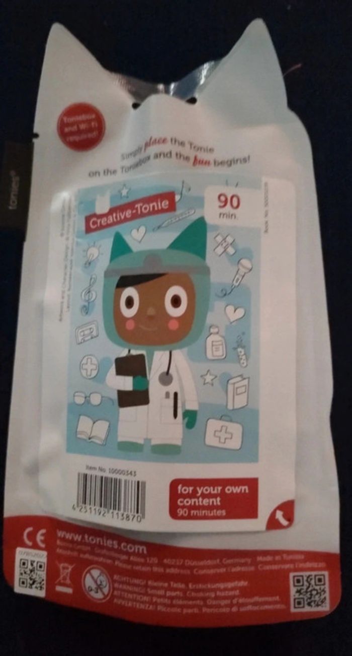 Tonies créatif docteur / médecin neuf - photo numéro 2