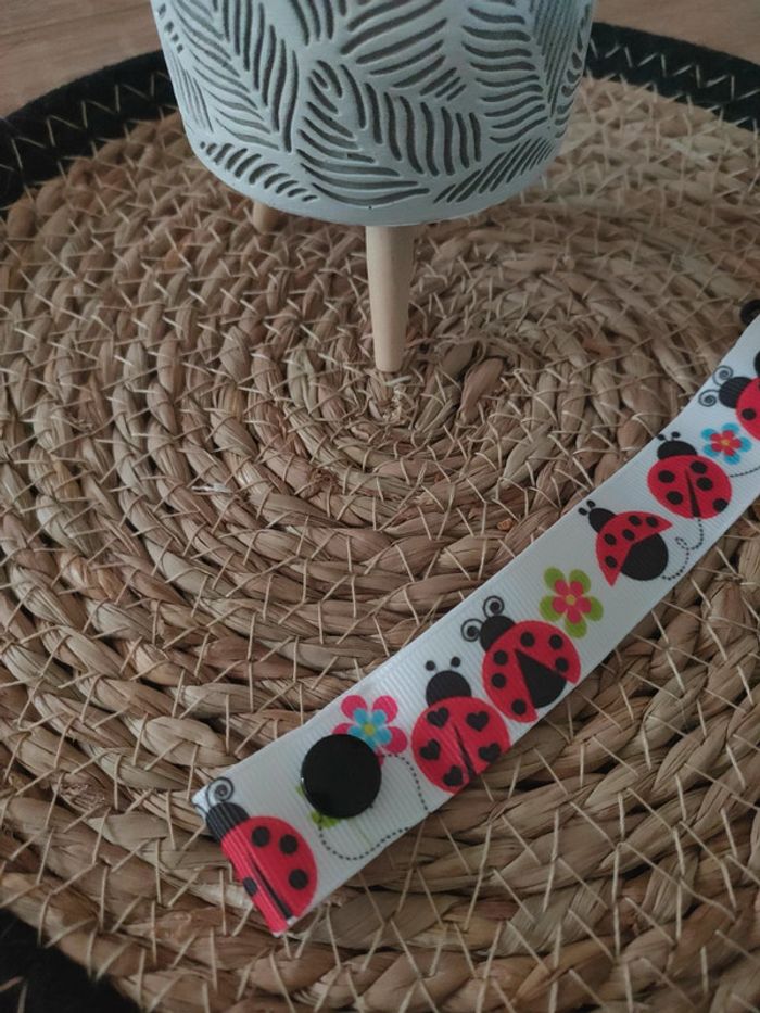 🐞Attache tétine coccinelle🐞 - photo numéro 4