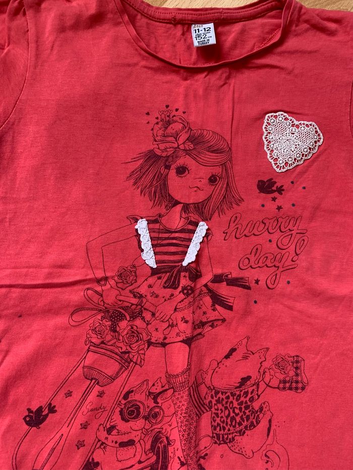 Lot 2 te shirt 10-12 ans - photo numéro 2