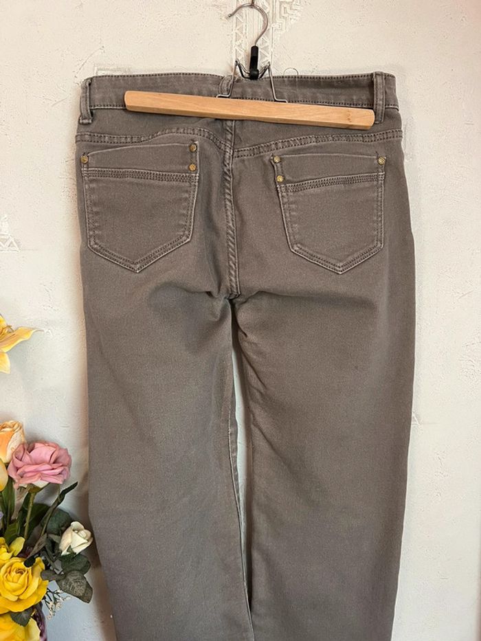 Pantalon beige/gris - photo numéro 4
