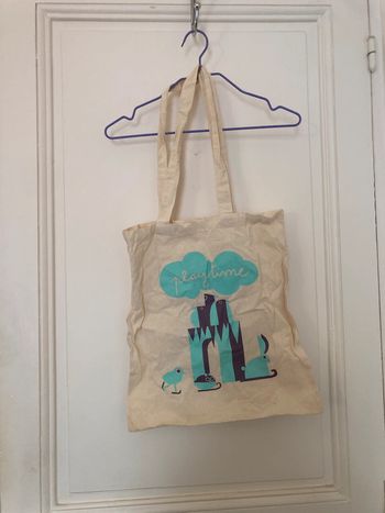 Tote bag en coton "Playtime"