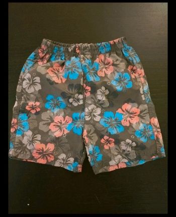 Short de plage imprimé  fleurs taille 18 mois