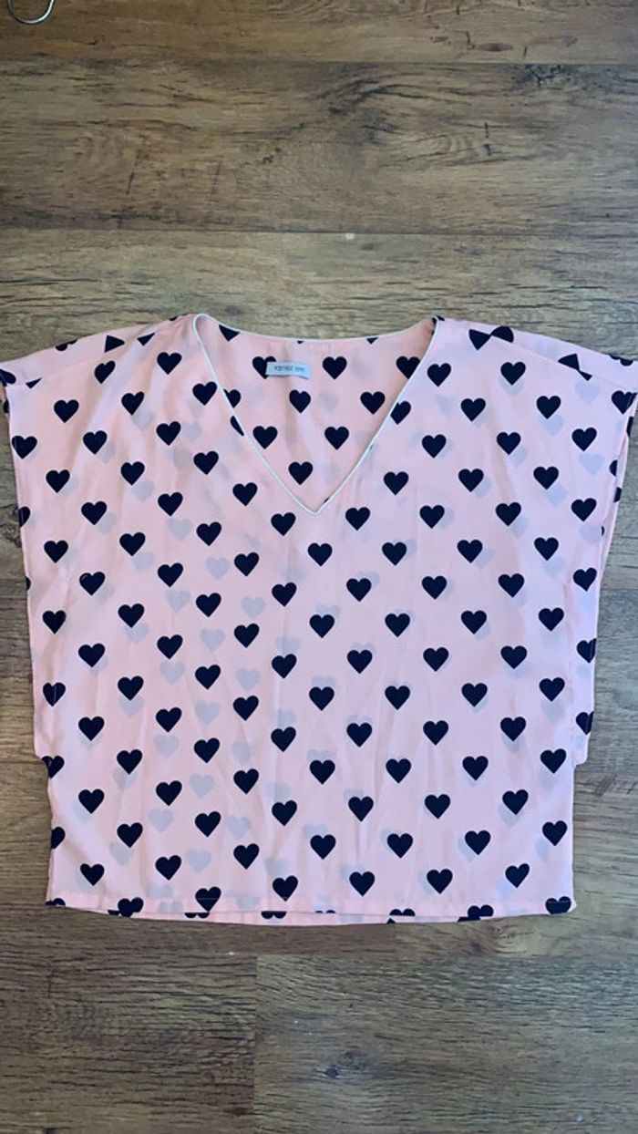 T-shirt loose Vintage Love