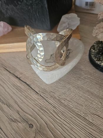 Bracelet acier argent