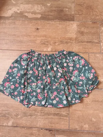 Jupe Fille 6 ans Fleurs Tao