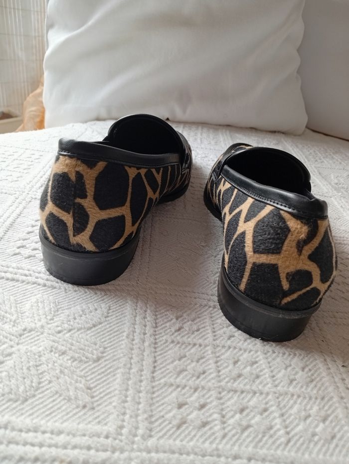 Mocassins imprimés animalier. Femme 39 - photo numéro 6