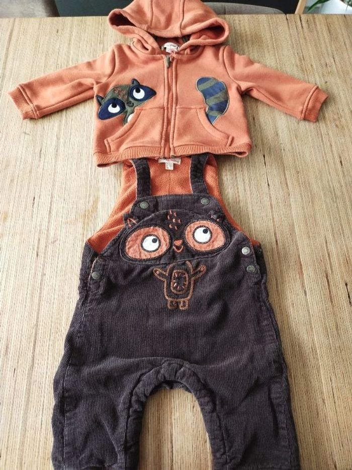 Salopette + veste bien chaude