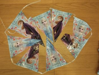 Décoration anniversaire reine des neiges