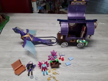 Ayuma chariot avec fée et phénix