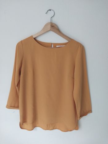 Blouse femme Camaïeu  jaune moutarde - taille S/M