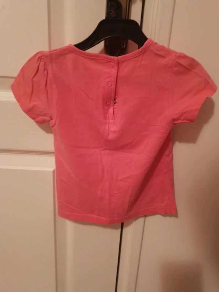 T-shirt manches courtes rose - photo numéro 3