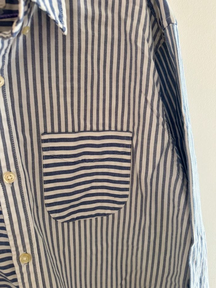 Chemise à rayure homme gap taille L - photo numéro 3