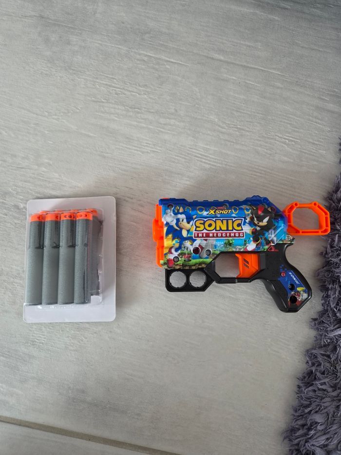 Pistolet sonic avec munitions