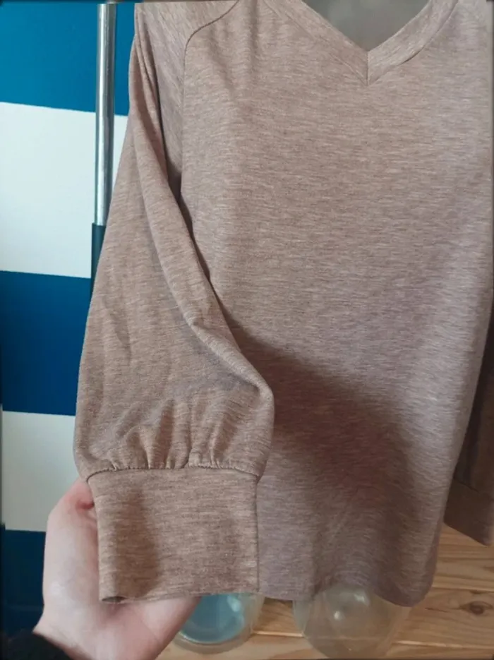 Tee-shirt manches longues neuf Shein femme taille S - photo numéro 2