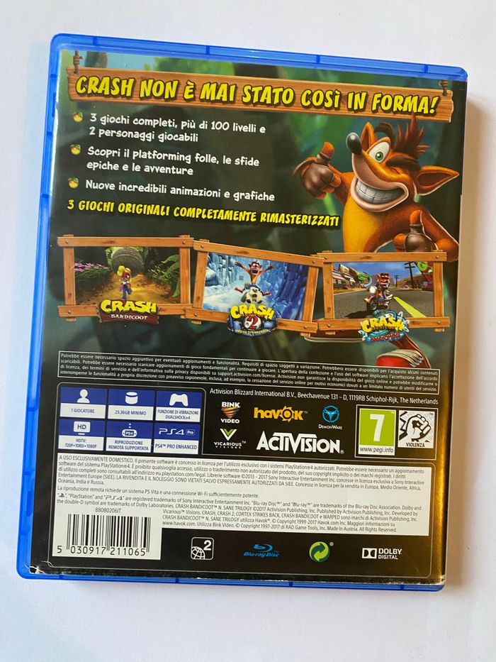 Crash bandicoot trilogy ps4 - photo numéro 2
