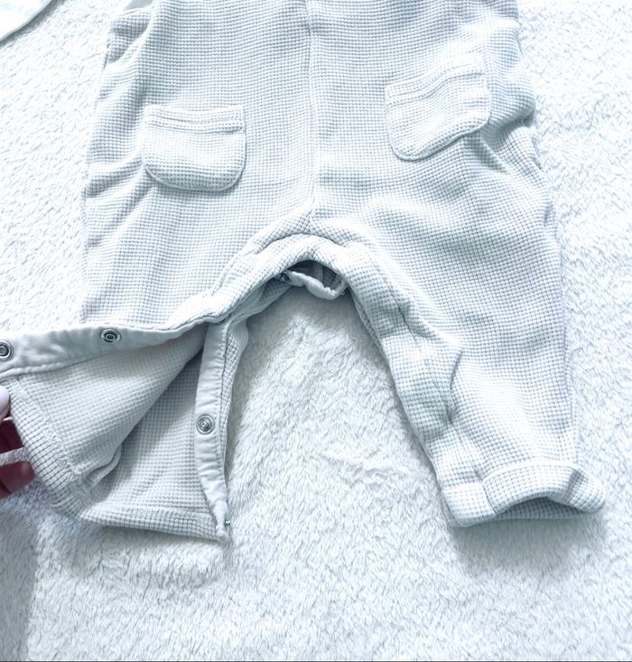 ensemble salopette « Absorba » taille 6 mois - photo numéro 2