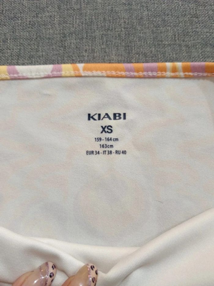 C55 top imprimé kiabi XS - photo numéro 2