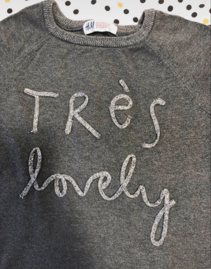 Robe pull fille H&M - Taille 8 Ans - photo numéro 3
