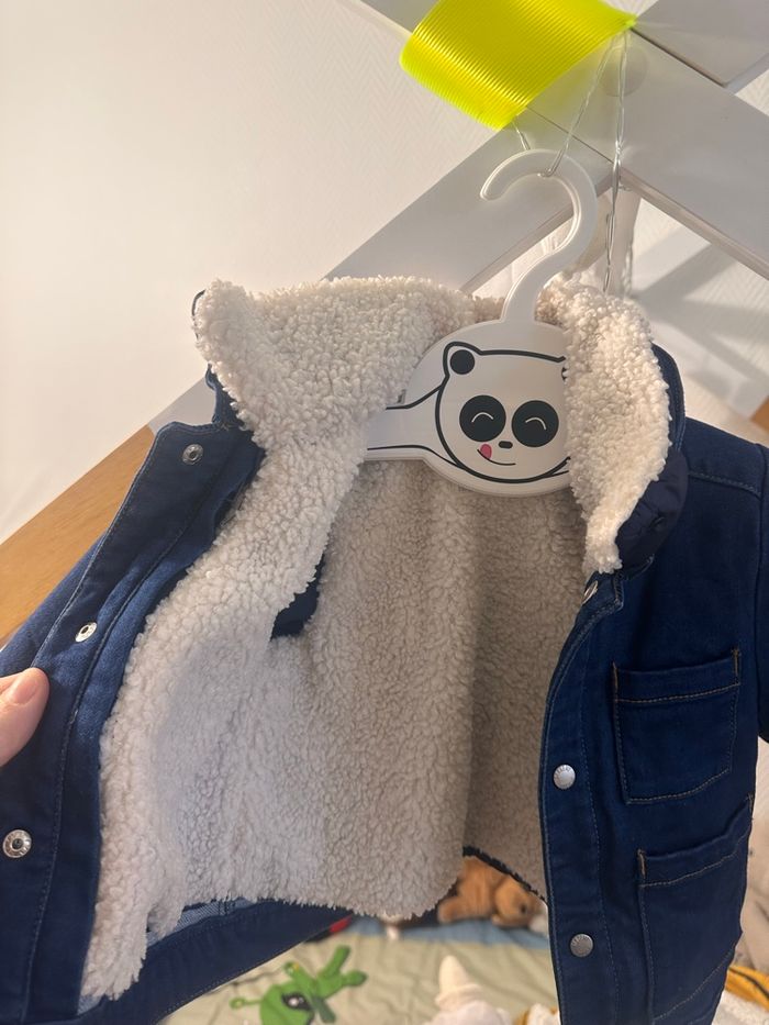 Manteaux jeans fourrure - photo numéro 2