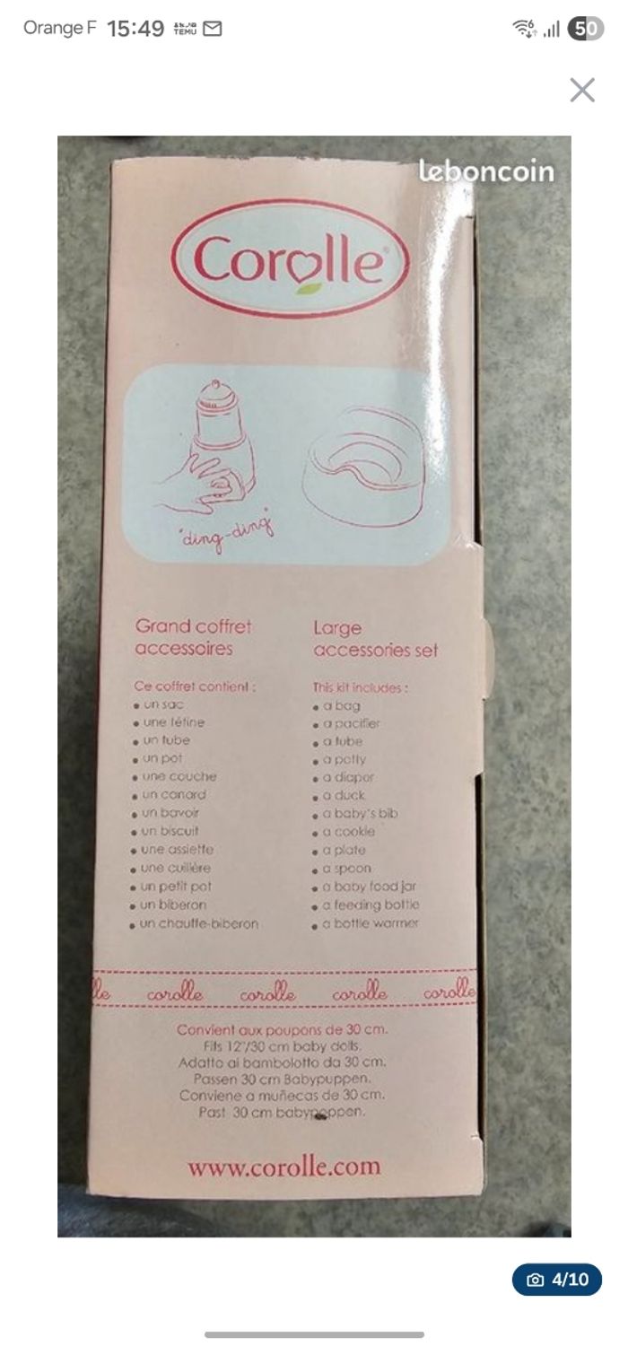 Pousette jouet bebe neuve Corolle 30€ - photo numéro 2