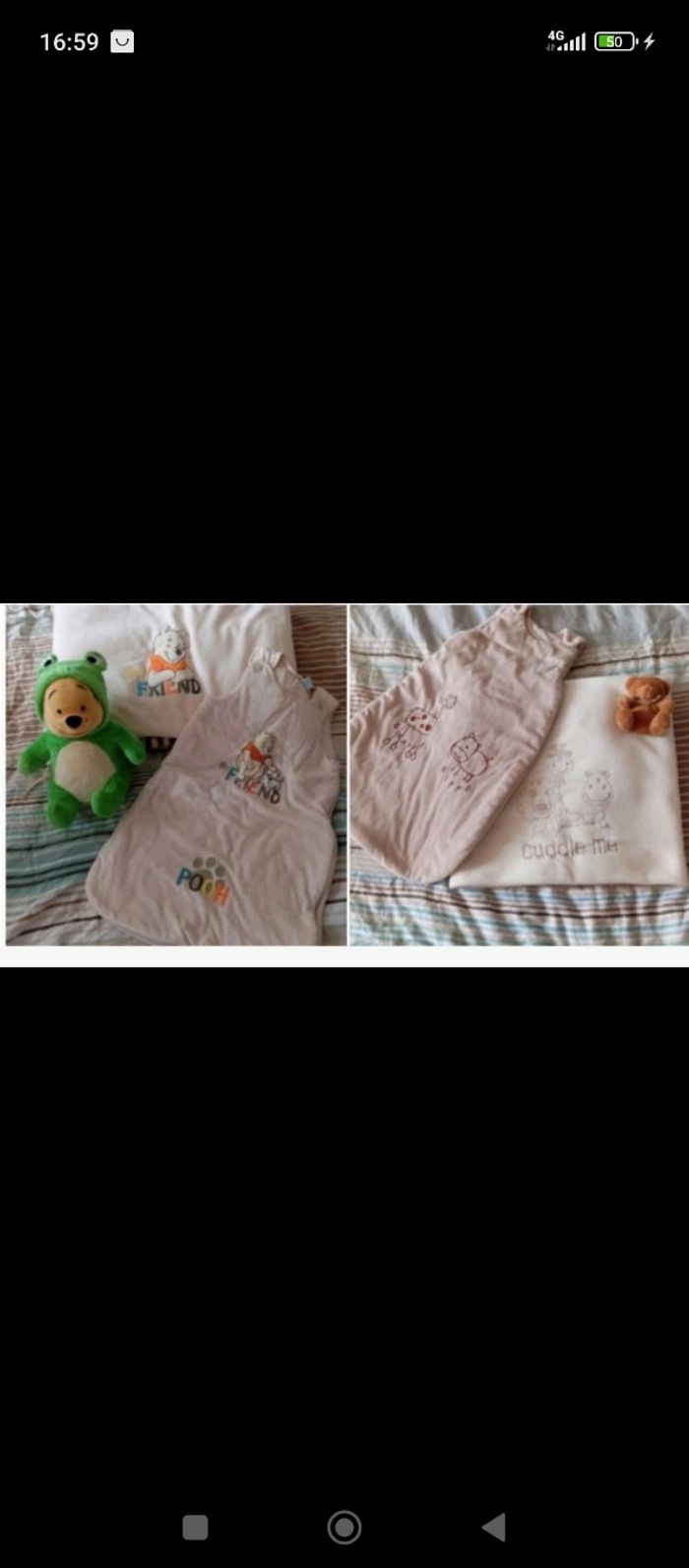 2 ensembles de lit bébé